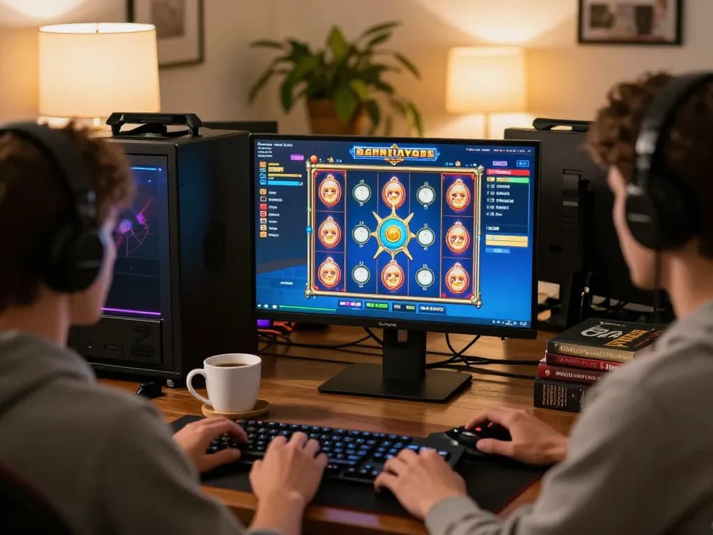 Engaging gameplay at the Top Malaysia online casino free credit with vibrant slot games on display.