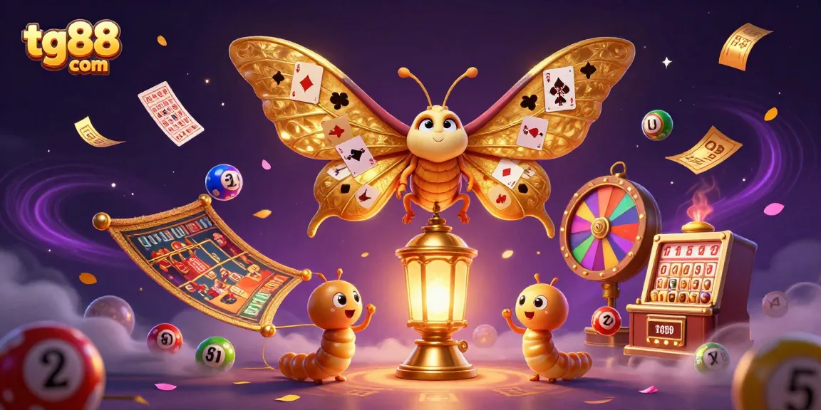 Experience the thrill of winning with tg88 com gaming activities amidst vibrant casino elements.