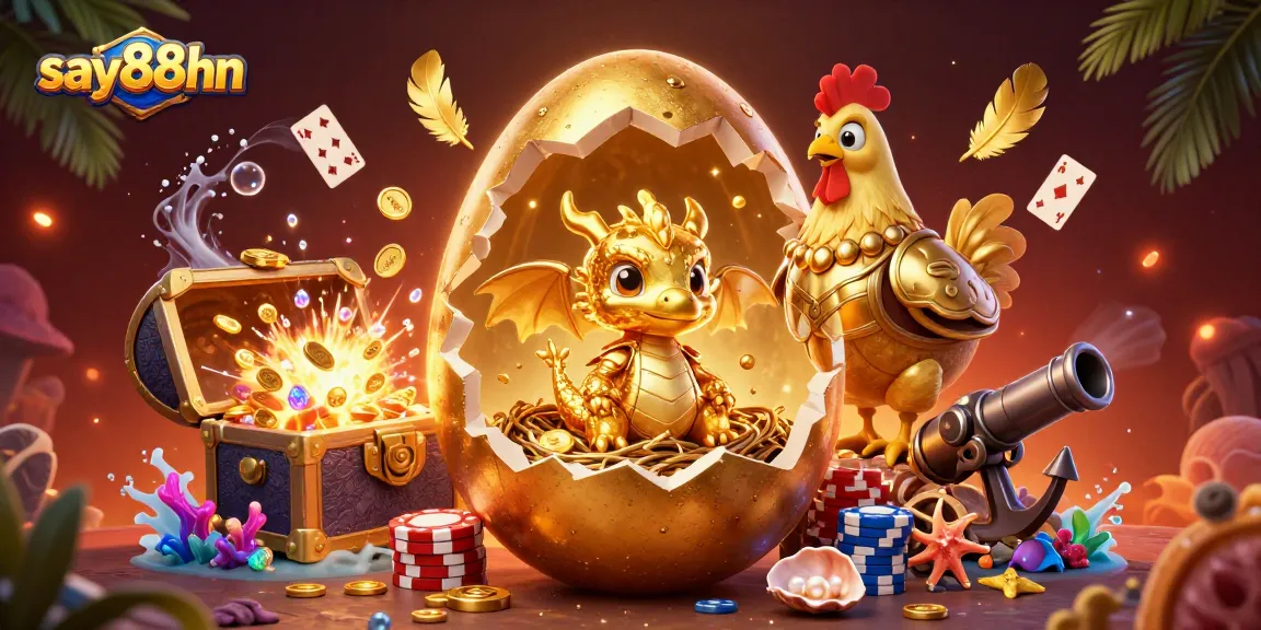 Spin to win at say88hn with the golden dragon gaming and vibrant casino elements.
