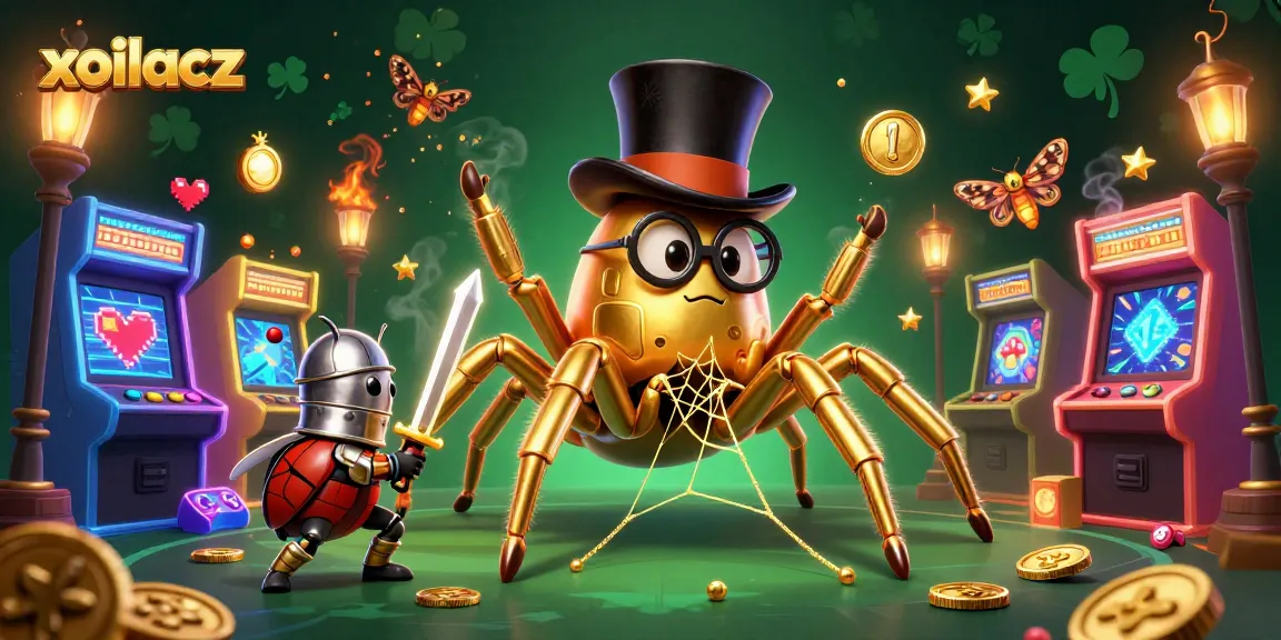 Experience the excitement at xoilacz with a thrilling 3D casino scene featuring unique characters.